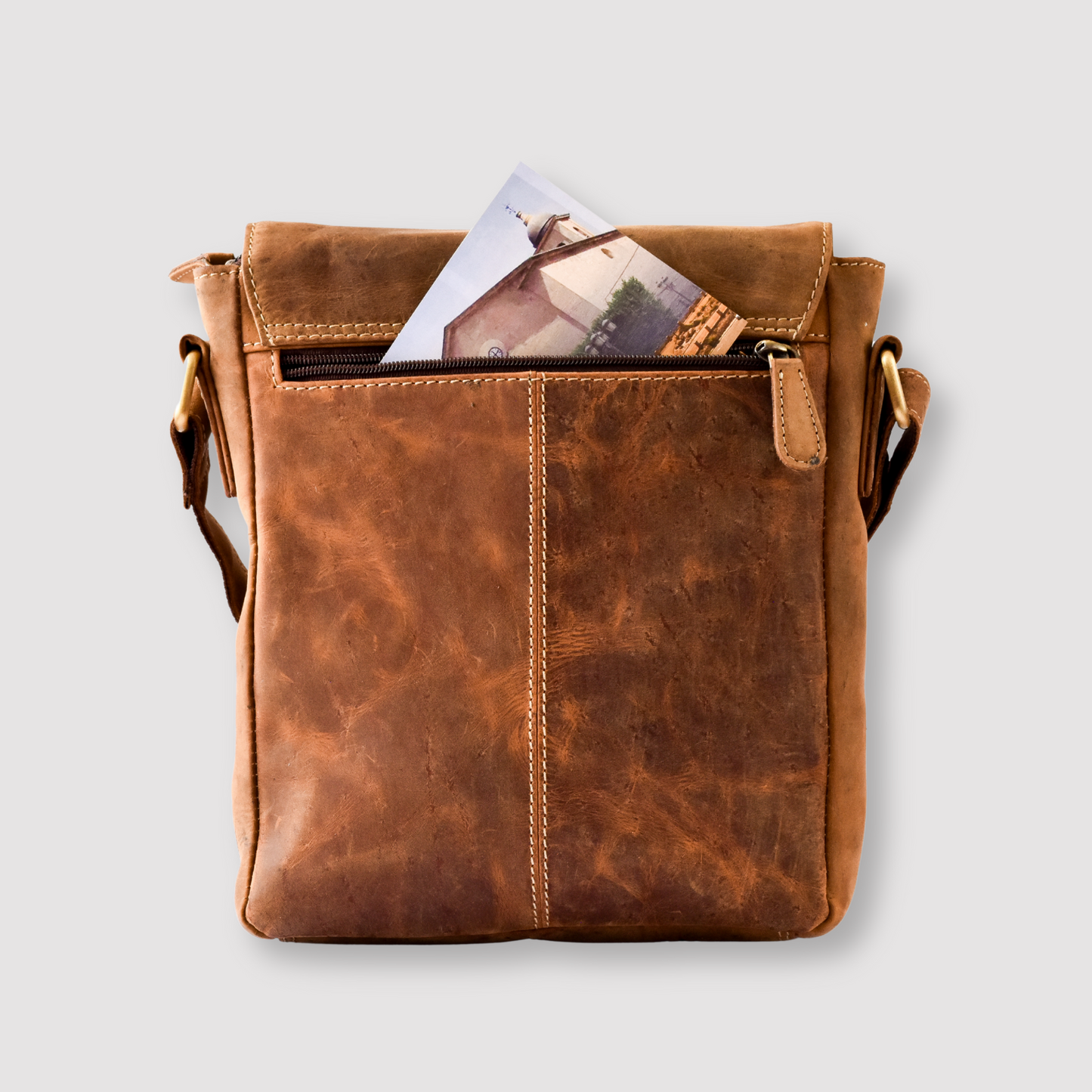 Bolso bandolera de cuero IULIUS
