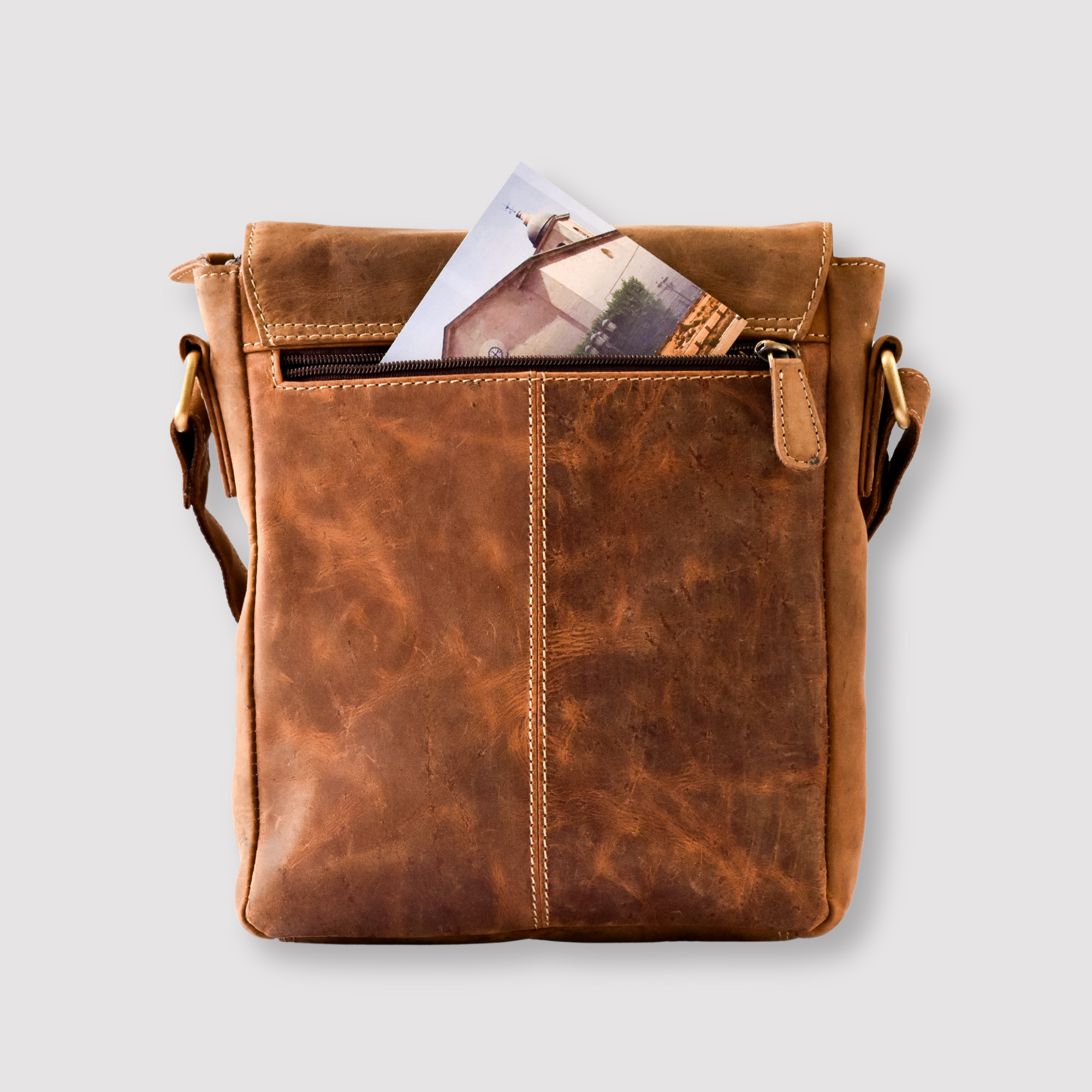 Bandolera de Cuero Genuinio Top Grain – IULIUS